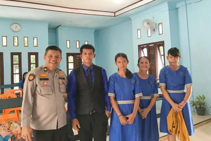 Polsek Bandar Seikijang Gelar Minggu Kasih