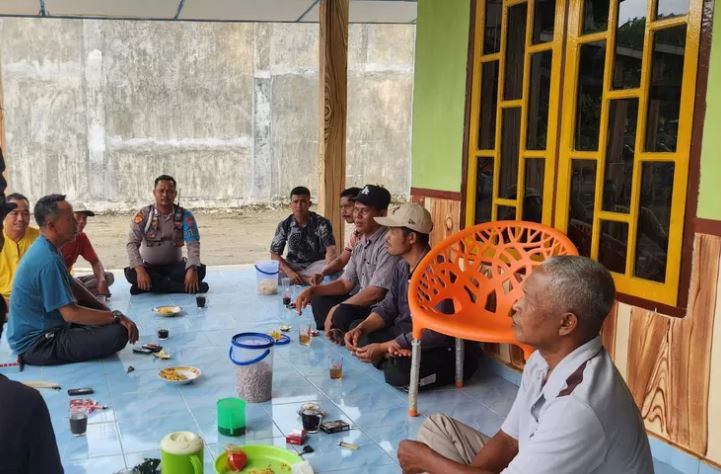 Cooling System di Kepenghuluan Sungai Segajah, Polsek Kubu: Pilihan Boleh Beda, Persaudaraan Tetap Terjaga