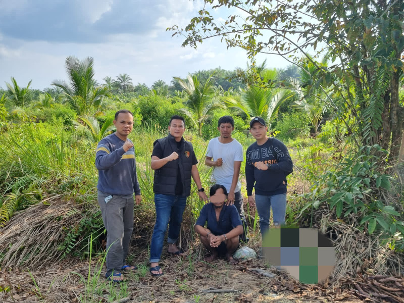 Kurang Dari 24 Jam, Pelaku Percobaan Pembunuhan Ditangkap Polsek Perhentian Raja