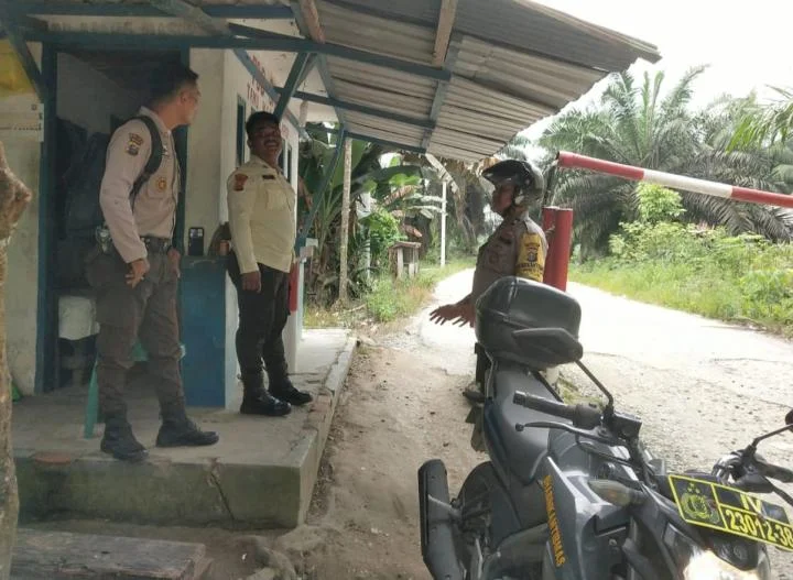 Cooling System Polsek Bandar Seikijang Patroli Harkamtibmas Maksimalkan Pengamanan